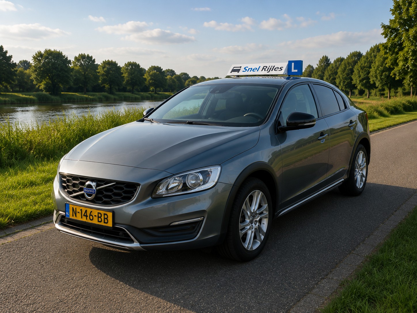 Volvo lesauto voorkant